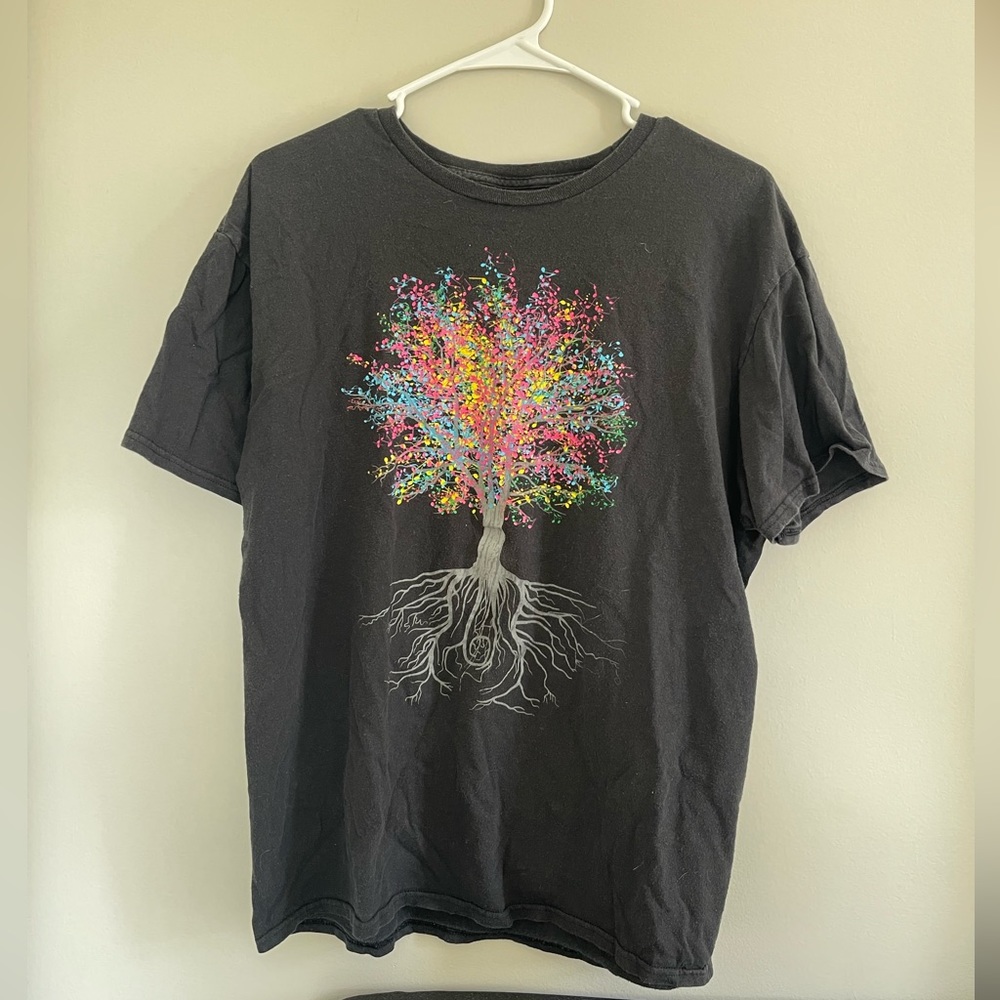 Black Rainbow Tree TShirt